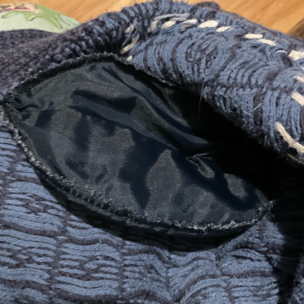 Signature by northern isles hand embroidered vintage patchwork cardigan - Picture 3 of 4